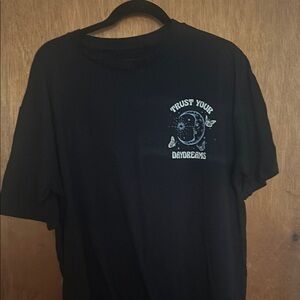 Black Graphic T-Shirt